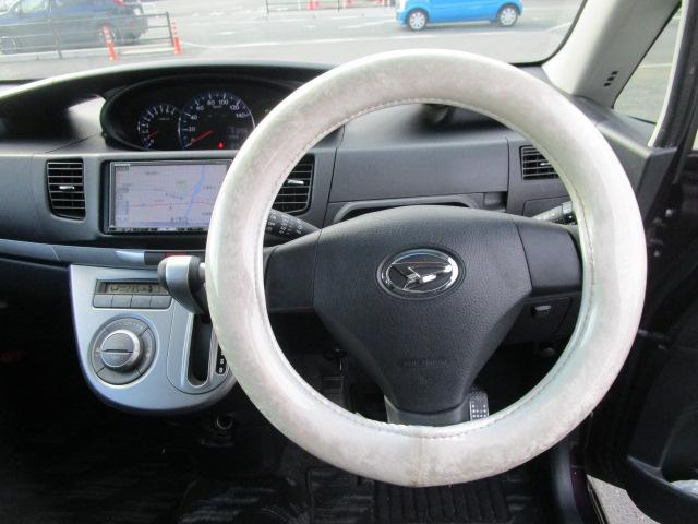 ムーヴ カスタム　Ｘリミテッド　ナビ　ＨＩＤ　スマートキー　ベンチシート　ＣＶＴ　盗難防止システム　ＡＢＳ　アルミホイール　衝突安全ボディ　エアコン　パワーステアリング（3枚目）