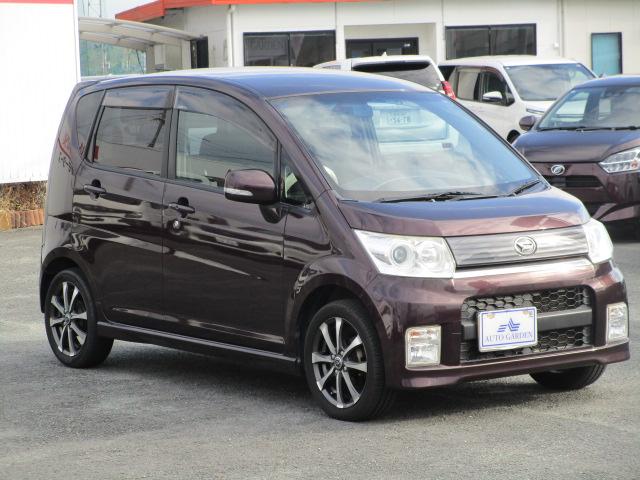 ムーヴ カスタム　Ｘリミテッド　ナビ　ＨＩＤ　スマートキー　ベンチシート　ＣＶＴ　盗難防止システム　ＡＢＳ　アルミホイール　衝突安全ボディ　エアコン　パワーステアリング（10枚目）