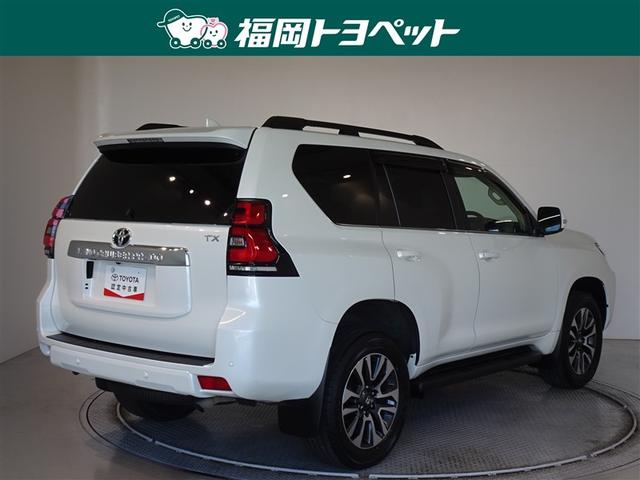 ランドクルーザープラド TX Lパッケージ 衝突被害軽減システム メモリーナビ バックカメラ ETC サンルーフ LEDヘッドランプ ディーゼル 4WD 寒冷地 スマートキー(3枚目)
