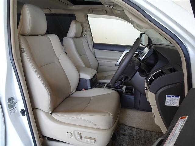 ランドクルーザープラド TX Lパッケージ 衝突被害軽減システム メモリーナビ バックカメラ ETC サンルーフ LEDヘッドランプ ディーゼル 4WD 寒冷地 スマートキー(4枚目)