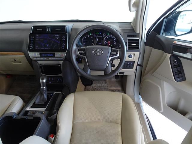 ランドクルーザープラド TX Lパッケージ 衝突被害軽減システム メモリーナビ バックカメラ ETC サンルーフ LEDヘッドランプ ディーゼル 4WD 寒冷地 スマートキー(5枚目)