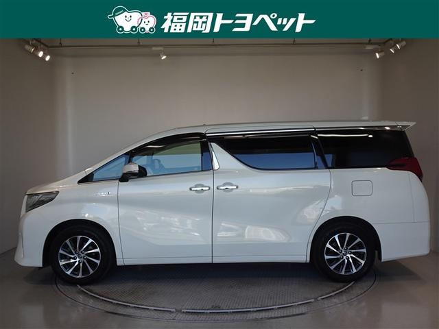 アルファードハイブリッド エグゼクティブラウンジ 衝突被害軽減システム メモリーナビ フルセグ 後席モニター バックカメラ ETC サンルーフ 両側電動スライド 3列シート LEDヘッドランプ 4WD スマートキー 乗車定員7人(2枚目)