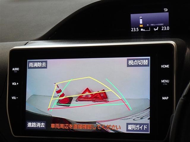 エスクァイア ハイブリッドＧｉ　衝突被害軽減システム　メモリーナビ　フルセグ　後席モニター　バックカメラ　ＥＴＣ　両側電動スライド　フルエアロ　３列シート　ＬＥＤヘッドランプ　スマートキー　乗車定員７人（9枚目）