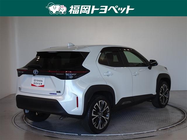 ヤリスクロス ハイブリッドZ 衝突被害軽減システム バックカメラ ETC ドラレコ LEDヘッドランプ スマートキー(3枚目)