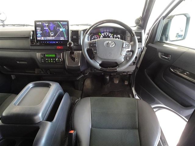 ハイエースバン スーパーGL ダークプライムII 衝突被害軽減システム メモリーナビ フルセグ バックカメラ ETC ドラレコ フルエアロ LEDヘッドランプ ディーゼル スマートキー(5枚目)