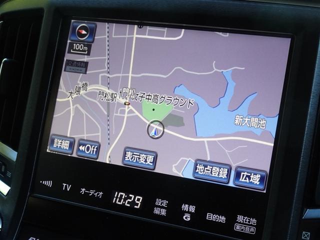 トヨタ純正ＨＤＤナビを装備しています。