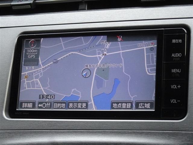 プリウス S メモリーナビ フルセグ バックカメラ ETC HIDヘッドライト スマートキー(6枚目)