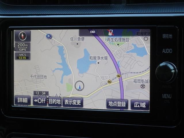 アクア Ｓスタイルブラック　衝突被害軽減システム　メモリーナビ　フルセグ　バックカメラ　ＥＴＣ　スマートキー（6枚目）