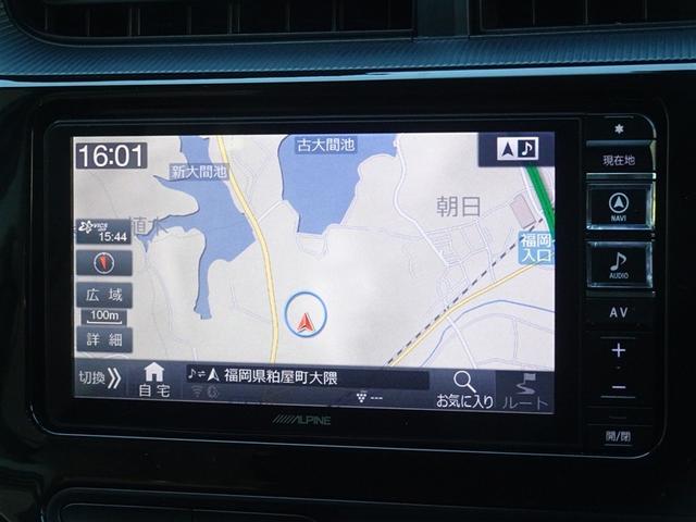 アクア Ｓスタイルブラック　衝突被害軽減システム　メモリーナビ　フルセグ　バックカメラ　ＥＴＣ　スマートキー（6枚目）