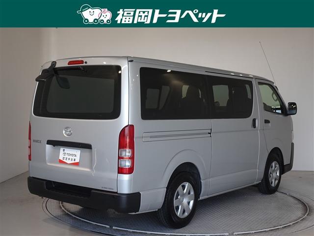 ハイエースバン ＤＸ　衝突被害軽減システム　メモリーナビ　ワンセグ　バックカメラ　ＥＴＣ　ディーゼル　乗車定員６人（3枚目）