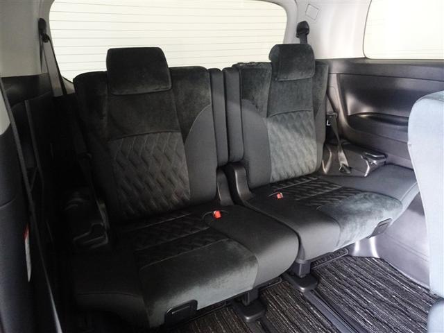 アルファード ２．５Ｓ　衝突被害軽減システム　メモリーナビ　フルセグ　後席モニター　バックカメラ　ＥＴＣ　サンルーフ　両側電動スライド　フルエアロ　３列シート　ＬＥＤヘッドランプ　スマートキー　乗車定員８人（18枚目）