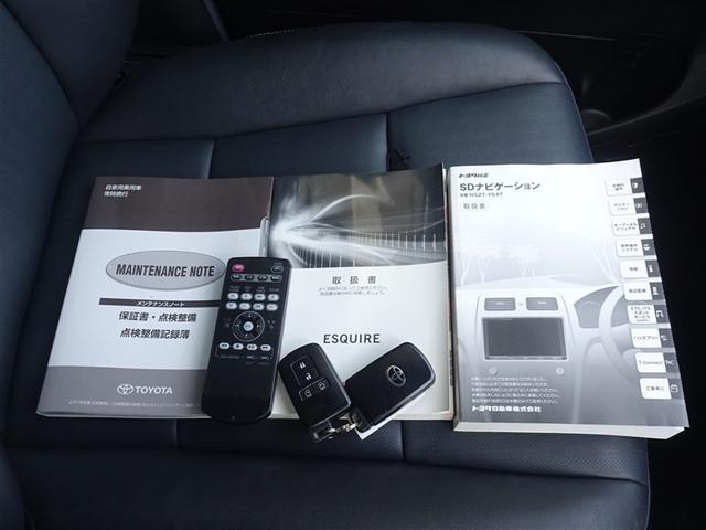 エスクァイア Ｇｉ　ブラックテーラード　衝突被害軽減システム　メモリーナビ　フルセグ　後席モニター　バックカメラ　ＥＴＣ　両側電動スライド　３列シート　ＬＥＤヘッドランプ　スマートキー　乗車定員７人（28枚目）