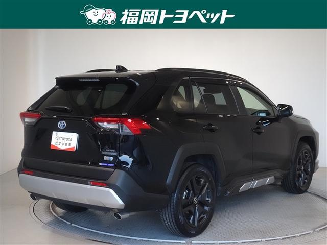 RAV4 ハイブリッドアドベンチャー 衝突被害軽減システム メモリーナビ フルセグ バックカメラ ETC ドラレコ サンルーフ LEDヘッドランプ 4WD スマートキー(3枚目)