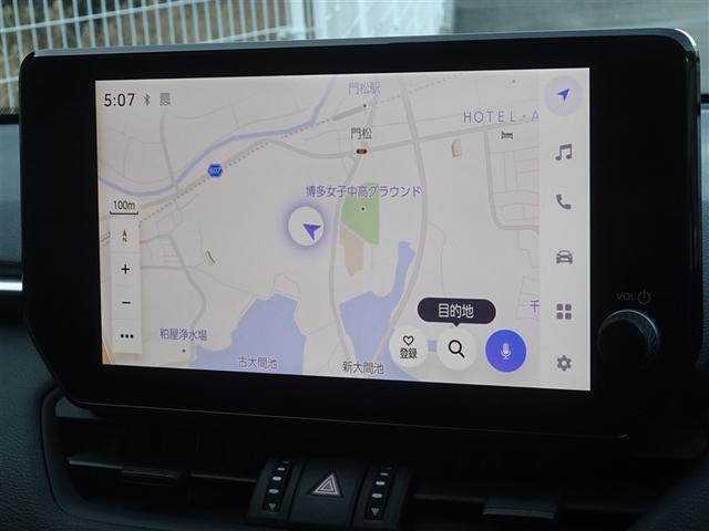 RAV4 ハイブリッドアドベンチャー 衝突被害軽減システム メモリーナビ フルセグ バックカメラ ETC ドラレコ サンルーフ LEDヘッドランプ 4WD スマートキー(6枚目)