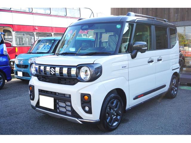 スペーシアギア ハイブリッドＸＺ　全方位モニター付メモリーナビゲーション・スズキコネクト対応通信機装着車　デュアルセンサーブレーキサポートＩＩ　フルセグＴＶ　バックカメラ　ＬＥＤヘッドライト　サイドカーテン　届出済未使用車（11枚目）