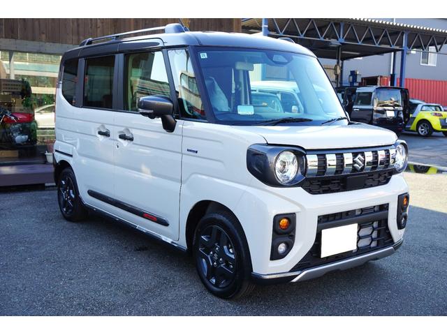 スペーシアギア ハイブリッドＸＺ　全方位モニター付メモリーナビゲーション・スズキコネクト対応通信機装着車　デュアルセンサーブレーキサポートＩＩ　フルセグＴＶ　バックカメラ　ＬＥＤヘッドライト　サイドカーテン　届出済未使用車（13枚目）