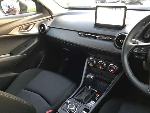 CX-3 15Sツーリング 全方位モニター ナビ ETC CD・DVD スマートシティブレーキ 全方位カメラ USB エアコン フルセグ LEDヘッドライト クリアランスソナー ETC車載器 スマートキー アイドリングストップ(20枚目)