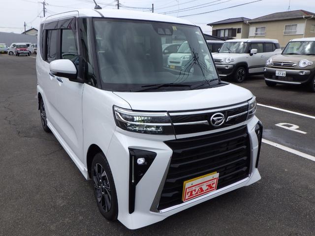 タント カスタムＸ　禁煙車　３７１２ｋｍ　フルセグナビ　ブルートゥース　ＤＶＤ／ＣＤ／ＳＤ　バックカメラ　純正マットバイザー　ＬＥＤヘッドライト＆フォグランプ　アルミホイール　両側電動スライドドア　２シートヒーター（3枚目）