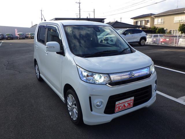 ワゴンRスティングレー X ワンオーナー禁煙車 車検整備 スズキ純正ナビ ワンセグTV ブルートゥース USB バックカメラ ステリモスイッチ ディスチャージヘッドライト オートライト フルオートエアコン シートヒーター(4枚目)