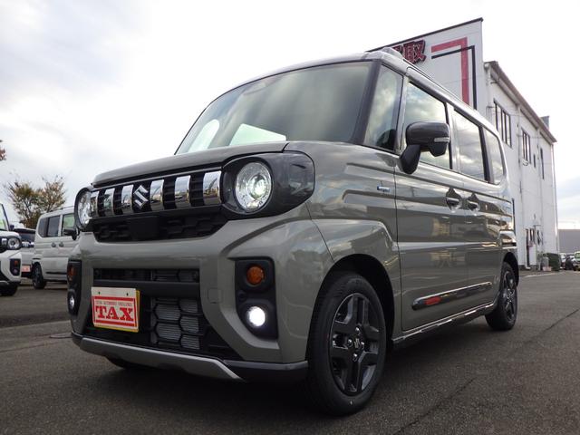 スペーシアギア 　純正９インチ全方位モニター付メモリーナビ　ブルートゥース　ＵＳＢ　スマホ対応・アップルカープレイ・アンドロイドオート対応ディスプレイオーディオ　ステリモスイッチ　届出済未使用車（10枚目）