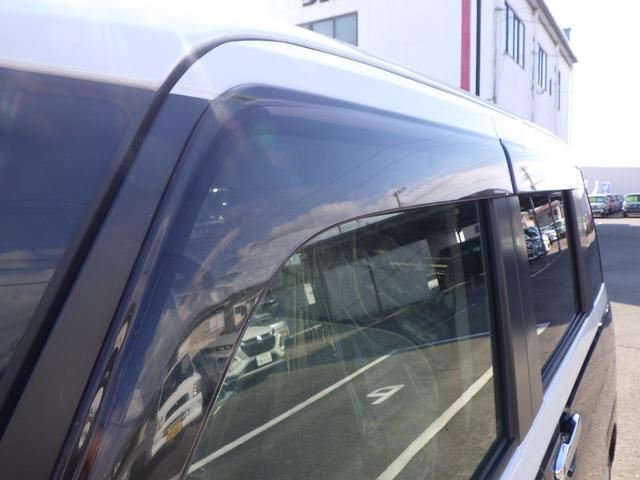 ムーヴキャンバス ストライプスＧ　シャイニングホワイト／レーザーブルー　３ｋｍ・届出済未使用車　ＬＥＤヘッドライト＆フォグランプ　両側電動スライドドア　２シートヒーター　バックカメラ＆ステリモ　純正フロアマット＆サイドバイザー（16枚目）