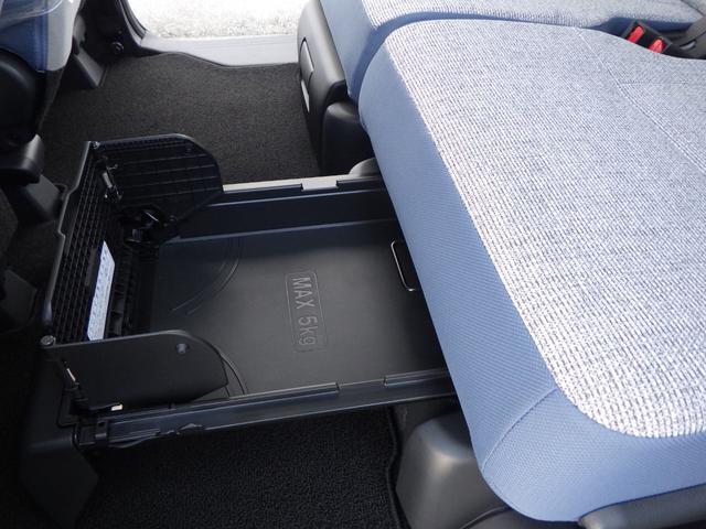 ムーヴキャンバス ストライプスＧ　シャイニングホワイト／レーザーブルー　３ｋｍ・届出済未使用車　ＬＥＤヘッドライト＆フォグランプ　両側電動スライドドア　２シートヒーター　バックカメラ＆ステリモ　純正フロアマット＆サイドバイザー（31枚目）