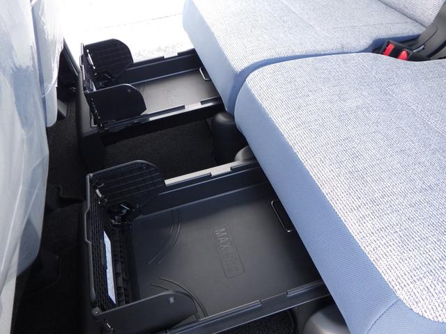 ムーヴキャンバス ストライプスＧ　シャイニングホワイト／レーザーブルー　３ｋｍ・届出済未使用車　ＬＥＤヘッドライト＆フォグランプ　両側電動スライドドア　２シートヒーター　バックカメラ＆ステリモ　純正フロアマット＆サイドバイザー（32枚目）