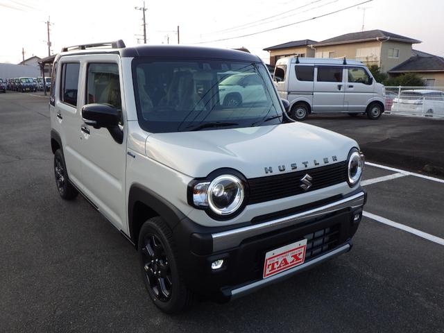 ハスラー タフワイルド　純正９インチフルセグナビ・ディスプレイオーディオ　スマホ・アップルカープレイ・アンドロイドオート対応　ブルートゥース　ＤＶＤ／ＣＤ／ＵＳＢ　全周囲モニター　ＨＵＳＴＬＥＲエンブレム　ルーフレール（3枚目）