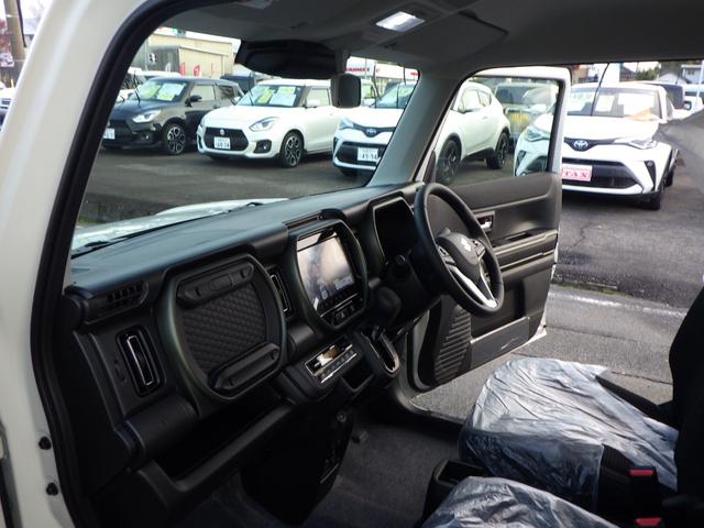 ハスラー タフワイルド　純正９インチフルセグナビ・ディスプレイオーディオ　スマホ・アップルカープレイ・アンドロイドオート対応　ブルートゥース　ＤＶＤ／ＣＤ／ＵＳＢ　全周囲モニター　ＨＵＳＴＬＥＲエンブレム　ルーフレール（41枚目）