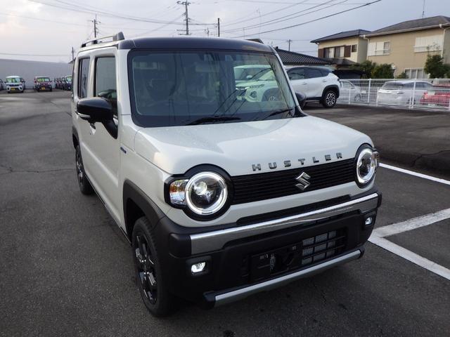 ハスラー タフワイルド 純正9インチフルセグナビ・ディスプレイオーディオ スマホ・アップルカープレイ・アンドロイドオート対応 ブルートゥース DVD/CD/USB 全周囲モニター HUSTLERエンブレム ルーフレール(3枚目)