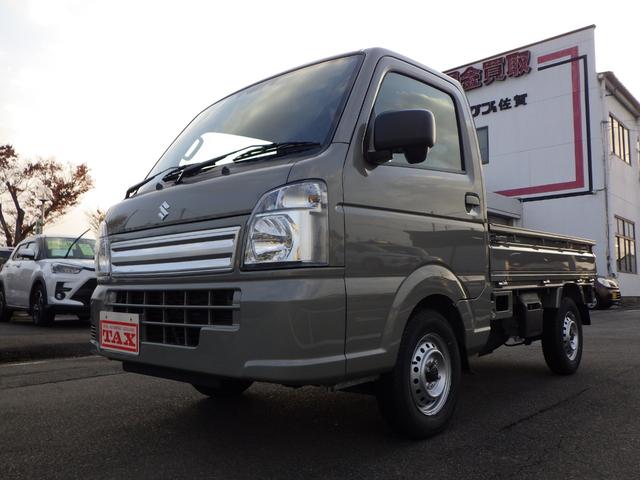 キャリイトラック ＫＣエアコン・パワステ農繁仕様　４ＷＤ　４ＡＴ　オートライト　オートハイビーム　パワーウインド　キーレスエントリー　三方開プロテクターゴム　鳥居ゲートゴム　リアゲートチェーン　作業灯　ＬＥＤ室内灯　衝突被害軽減ブレーキ（9枚目）