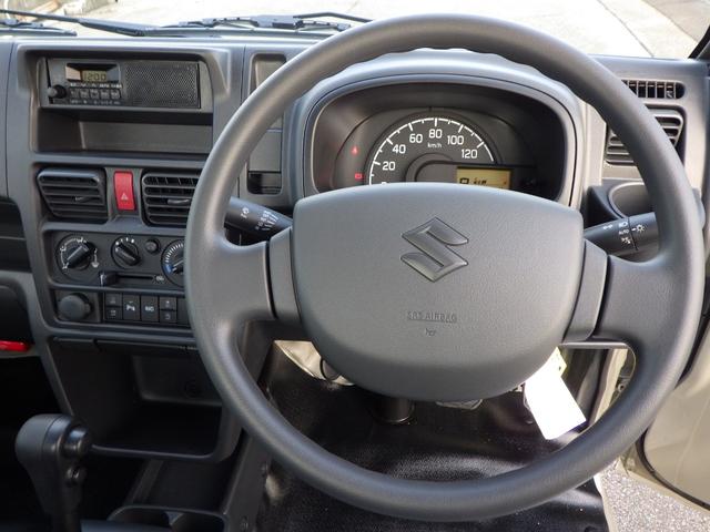 キャリイトラック ＫＣエアコン・パワステ農繁仕様　４ＷＤ　４ＡＴ　オートライト　オートハイビーム　パワーウインド　キーレスエントリー　三方開プロテクターゴム　鳥居ゲートゴム　リアゲートチェーン　作業灯　ＬＥＤ室内灯　衝突被害軽減ブレーキ（35枚目）