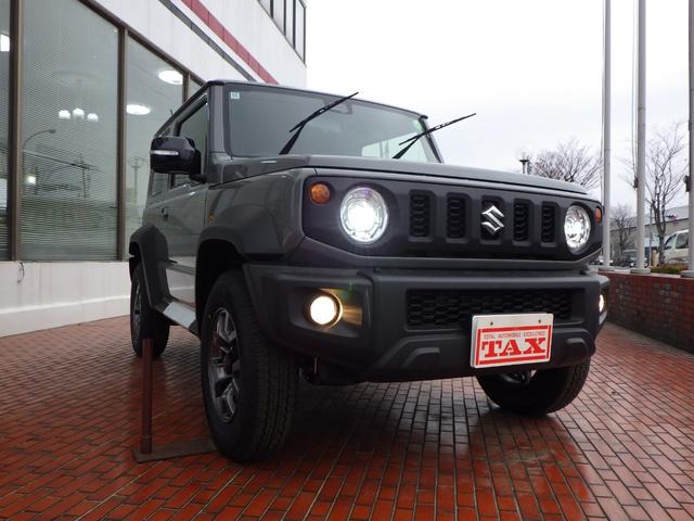 ジムニーシエラ JC 5km 有効車検期限9/12 前後衝突被害軽減ブレーキ アダプティブクルーズコントロール LEDヘッドライト フォグランプ 2シートヒーター 15インチアルミホイール 登録済未使用車 展示車UP(10枚目)