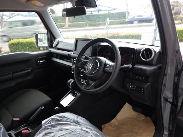 ジムニーシエラ JC 5km 有効車検期限9/12 前後衝突被害軽減ブレーキ アダプティブクルーズコントロール LEDヘッドライト フォグランプ 2シートヒーター 15インチアルミホイール 登録済未使用車 展示車UP(19枚目)