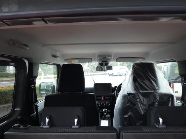 ジムニーシエラ JC 5km 有効車検期限9/12 前後衝突被害軽減ブレーキ アダプティブクルーズコントロール LEDヘッドライト フォグランプ 2シートヒーター 15インチアルミホイール 登録済未使用車 展示車UP(24枚目)