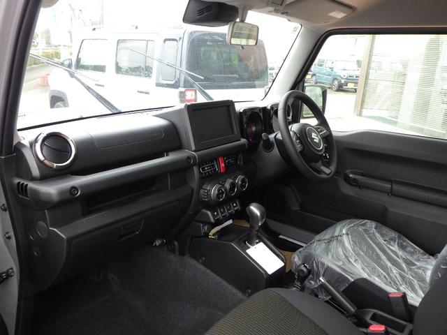 ジムニーシエラ JC 5km 有効車検期限9/12 前後衝突被害軽減ブレーキ アダプティブクルーズコントロール LEDヘッドライト フォグランプ 2シートヒーター 15インチアルミホイール 登録済未使用車 展示車UP(27枚目)