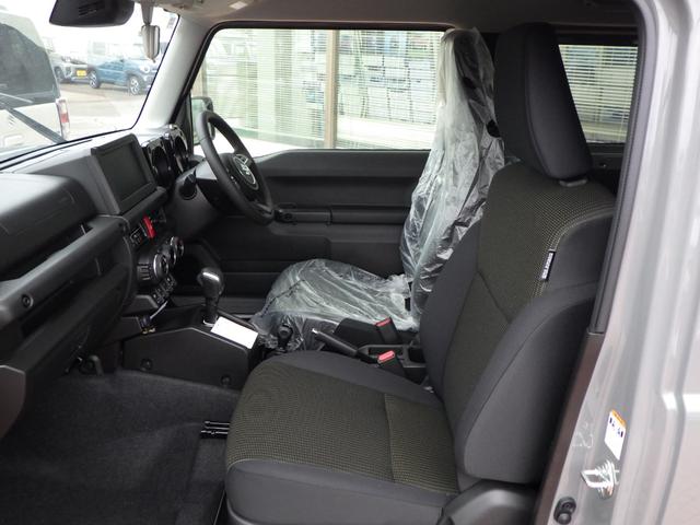 ジムニーシエラ JC 5km 有効車検期限9/12 前後衝突被害軽減ブレーキ アダプティブクルーズコントロール LEDヘッドライト フォグランプ 2シートヒーター 15インチアルミホイール 登録済未使用車 展示車UP(28枚目)