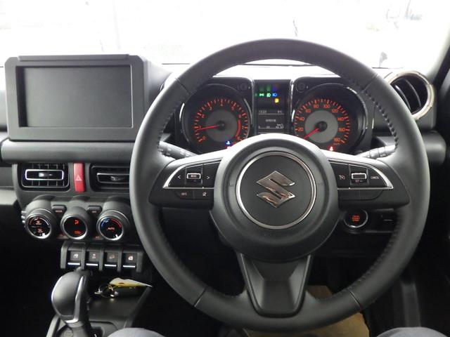 ジムニーシエラ JC 5km 有効車検期限9/12 前後衝突被害軽減ブレーキ アダプティブクルーズコントロール LEDヘッドライト フォグランプ 2シートヒーター 15インチアルミホイール 登録済未使用車 展示車UP(31枚目)