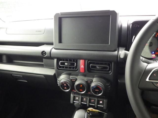 ジムニーシエラ JC 5km 有効車検期限9/12 前後衝突被害軽減ブレーキ アダプティブクルーズコントロール LEDヘッドライト フォグランプ 2シートヒーター 15インチアルミホイール 登録済未使用車 展示車UP(34枚目)