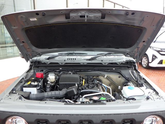 ジムニーシエラ JC 5km 有効車検期限9/12 前後衝突被害軽減ブレーキ アダプティブクルーズコントロール LEDヘッドライト フォグランプ 2シートヒーター 15インチアルミホイール 登録済未使用車 展示車UP(46枚目)