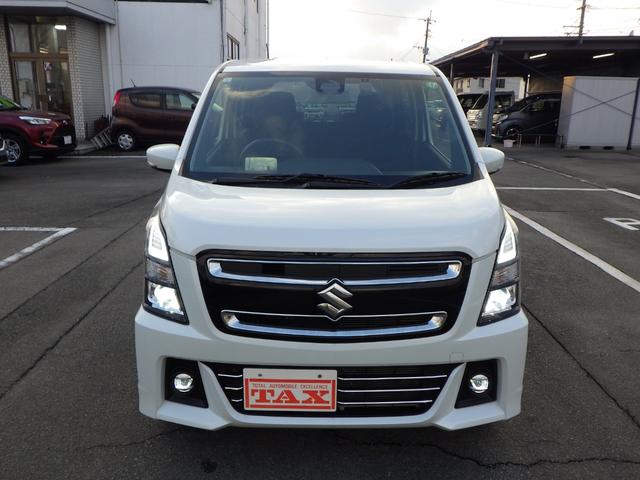 ワゴンRスティングレー ハイブリッドX 禁煙車 40694km 車検整備 7インチフルセグナビ・走行中視聴OK ブルートゥース DVD/CD/SD ステリモ LEDヘッドライト フォグ シートヒーター アルミホイール 展示前点検済み(2枚目)