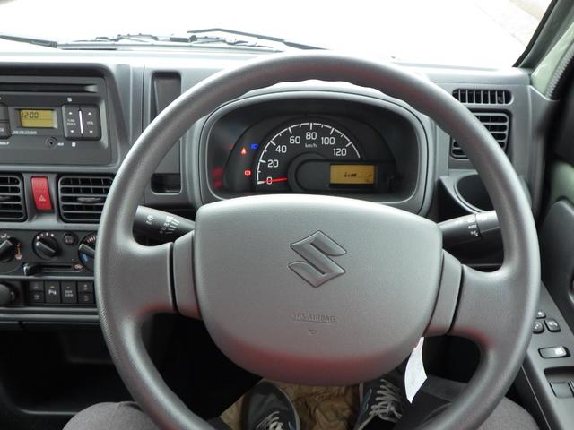 キャリイトラック ＫＸ　高低速２段切替式パートタイム４ＷＤ　デフロック機構電動格納ミラー　ＬＥＤヘッドライト　フォグランプ　パワーウインド　キーレス　純正ＣＤ　２スピーカー　リアゲートチェーン　作業灯　ＬＥＤ室内灯（36枚目）