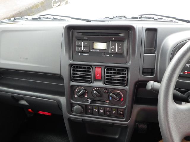 キャリイトラック ＫＸ　高低速２段切替式パートタイム４ＷＤ　デフロック機構電動格納ミラー　ＬＥＤヘッドライト　フォグランプ　パワーウインド　キーレス　純正ＣＤ　２スピーカー　リアゲートチェーン　作業灯　ＬＥＤ室内灯（37枚目）
