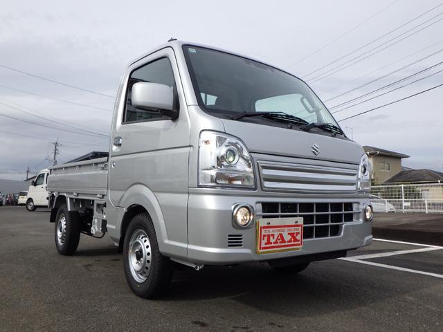 キャリイトラック ＫＸ　高低速２段切替式パートタイム４ＷＤ　デフロック機構電動格納ミラー　ＬＥＤヘッドライト　フォグランプ　パワーウインド　キーレス　純正ＣＤ　２スピーカー　リアゲートチェーン　作業灯　ＬＥＤ室内灯（10枚目）