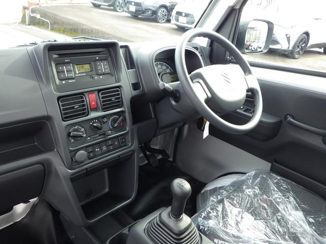 キャリイトラック ＫＸ　高低速２段切替式パートタイム４ＷＤ　デフロック機構電動格納ミラー　ＬＥＤヘッドライト　フォグランプ　パワーウインド　キーレス　純正ＣＤ　２スピーカー　リアゲートチェーン　作業灯　ＬＥＤ室内灯（33枚目）