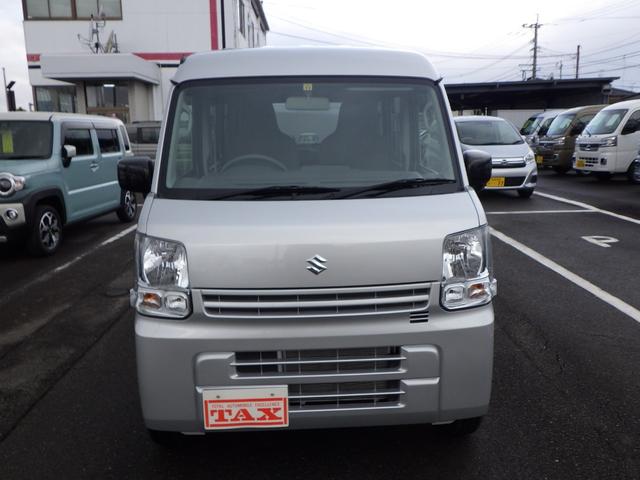 エブリイ ＰＡ　車検整備　３６８７ｋｍハイルーフ　ＭＴ５速　オートライト　オーバーヘッドシェルフ　エアコン　パワステ　横滑り防止　ヘッドライトレベライザー　ＣＤ／ブルートゥース／ＵＳＢオーディオ（2枚目）