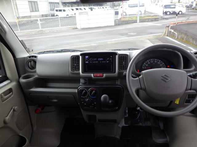 エブリイ ＰＡ　車検整備　３６８７ｋｍハイルーフ　ＭＴ５速　オートライト　オーバーヘッドシェルフ　エアコン　パワステ　横滑り防止　ヘッドライトレベライザー　ＣＤ／ブルートゥース／ＵＳＢオーディオ（32枚目）