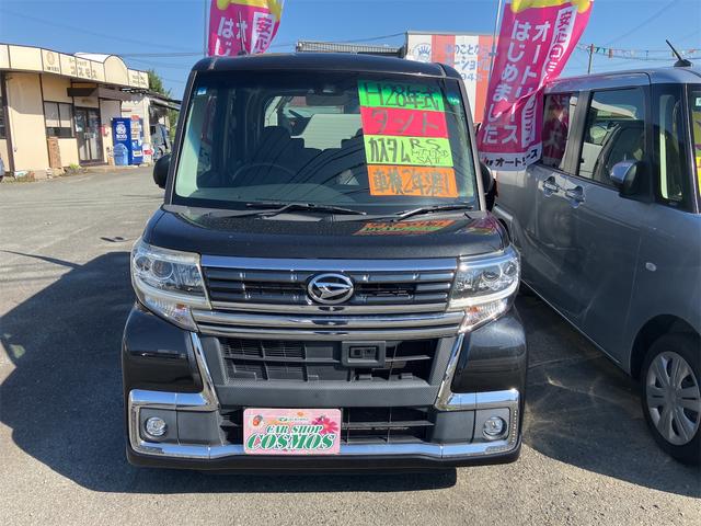 タント カスタムＲＳ　トップエディションＳＡＩＩ　インタークーラーターボ車　両側パワースライドドア　ミラーウィンカー　ナビＴＶ　Ｂモニター　エアコン　パワステ（3枚目）
