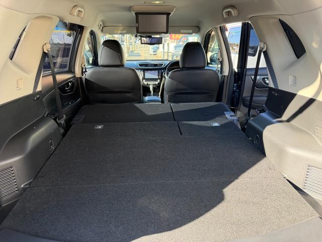 エクストレイル ２０Ｘ　ハイブリッド　エマージェンシーブレーキＰ　全国対応２年３万キロ保証　１オーナー　取説　整備手帳　純正ナビ　リアフリップダウンモニター　スマートルームミラー（14枚目）