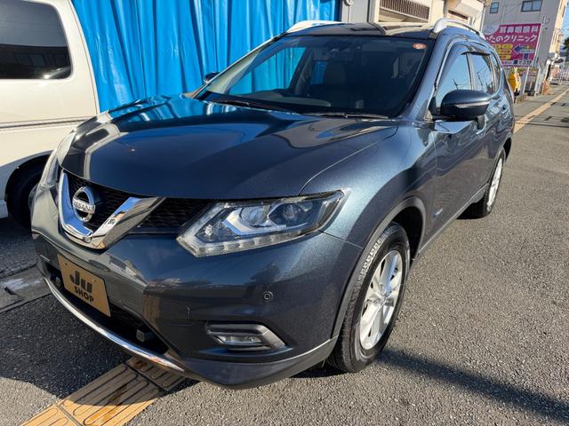 エクストレイル ２０Ｘ　ハイブリッド　エマージェンシーブレーキＰ　全国対応２年３万キロ保証　１オーナー　取説　整備手帳　純正ナビ　リアフリップダウンモニター　スマートルームミラー（16枚目）